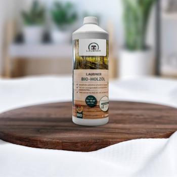 Laubner Bio-Holzöl 1 Liter farblos, lebensmittelecht, geruchslos